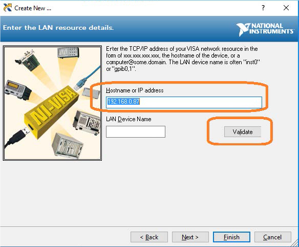 輸入IP地址，然后按驗證