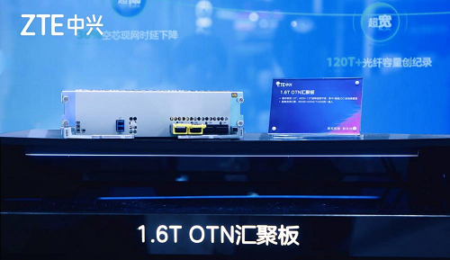 中興通訊發(fā)布國(guó)內(nèi)首款1.6T OTN樣機(jī) 開啟算間傳輸新時(shí)代